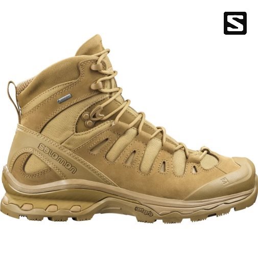 Brown Salomon Quest 4d GTX Forces 2 Men's Tactical Boots | IE PF5279